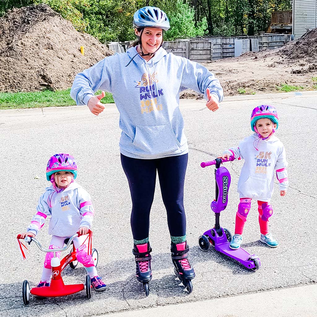 MPHI employee and family participating in virtual 5k - photo 5